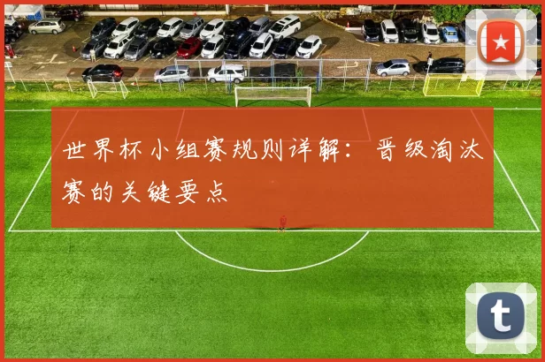 世界杯小组赛规则详解:晋级淘汰赛的关键要点